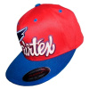 Кепка с прямым козырьком Fairtex CAP9 Flexfit, красный / синий в Краснодаре в магазине SportPanda Кепка с прямым козырьком Fairtex CAP9 Flexfit, красный / синий – фото