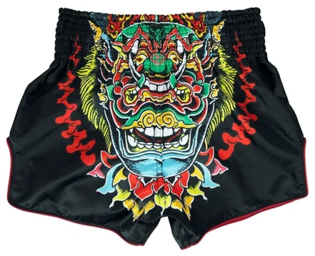 Шорты для тайского бокса и кикбосинга Fairtex BS1912 Kabuki, чёрный в Краснодаре в магазине SportPanda Шорты для тайского бокса и кикбосинга Fairtex BS1912 Kabuki, чёрный – фото