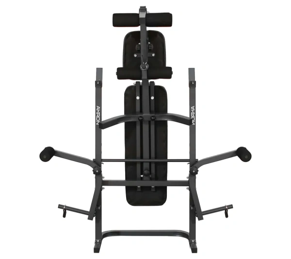 Скамья силовая OXYGEN FITNESS AKRON, домашняя, чёрный в Краснодаре в магазине SportPanda Скамья силовая OXYGEN FITNESS AKRON, домашняя, чёрный – фото