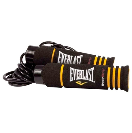 Скакалка Everlast Evergrip Wheighted 270 см, с утяжелителями 675 г, регулируемая в Краснодаре в магазине SportPanda Скакалка Everlast Evergrip Wheighted 270 см, с утяжелителями 675 г, регулируемая – фото