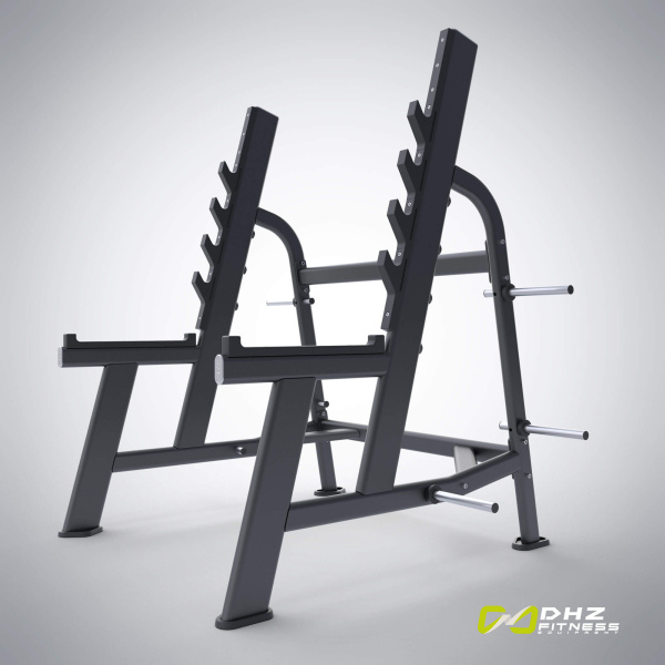 Стойка для приседаний с ограничителями (Squat Rack) E-7050 в Краснодаре в магазине SportPanda Стойка для приседаний с ограничителями (Squat Rack) E-7050 – фото