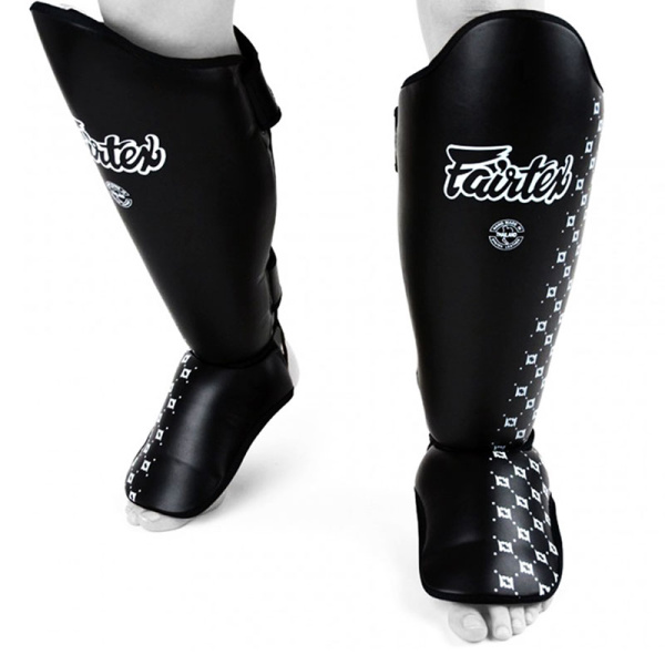  Тренировочная защита голени и стопы Fairtex SP5, S, чёрный