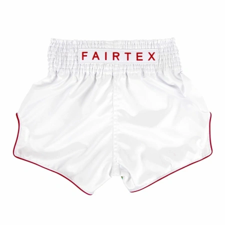 Шорты для тайского бокса и кикбосинга Fairtex BS1908 Satoru, белый в Краснодаре в магазине SportPanda Шорты для тайского бокса и кикбосинга Fairtex BS1908 Satoru, белый – фото