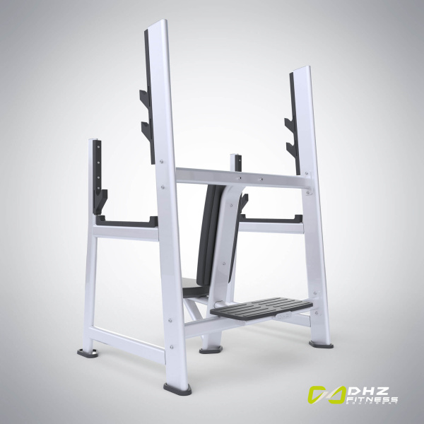 Скамья для вертикального жима штанги (Olympic Seated Bench) E-7051 в Краснодаре в магазине SportPanda Скамья для вертикального жима штанги (Olympic Seated Bench) E-7051 – фото