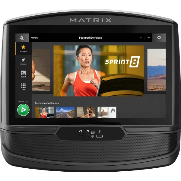 Беговая дорожка MATRIX TF50XIR, электрическая, для дома в Краснодаре в магазине SportPanda Беговая дорожка MATRIX TF50XIR, электрическая, для дома – фото