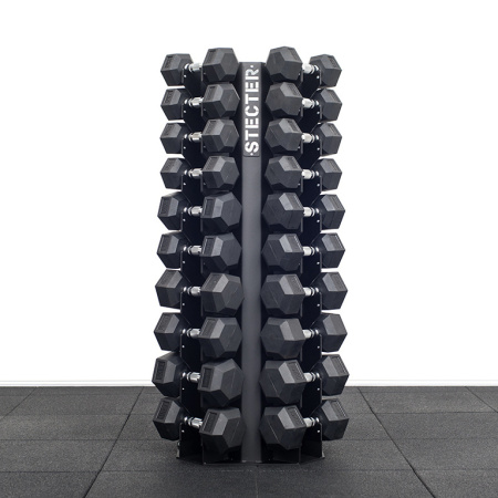 Стойка для гантелей STECTER Dumbbell Pro, 10 пар в Краснодаре в магазине SportPanda Стойка для гантелей STECTER Dumbbell Pro, 10 пар – фото