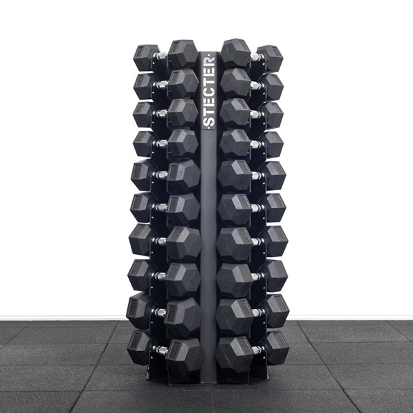 Стойка для гантелей STECTER Dumbbell Pro, 20 пар в Краснодаре в магазине SportPanda Стойка для гантелей STECTER Dumbbell Pro, 20 пар – фото