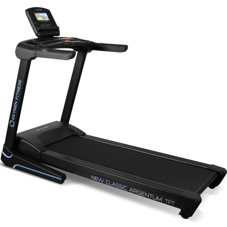 Беговая дорожка OXYGEN FITNESS NEW CLASSIC ARGENTUM TFT, электрическая, для дома в Краснодаре в магазине SportPanda Беговая дорожка OXYGEN FITNESS NEW CLASSIC ARGENTUM TFT, электрическая, для дома – фото