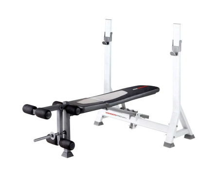 Скамья со стойками WEIDER PRO 350 L в Краснодаре в магазине SportPanda Скамья со стойками WEIDER PRO 350 L – фото