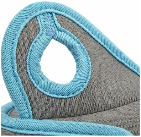 Утяжелители для рук, на запястья Reebok RAWT-11071BL, 1 кг, пара в Краснодаре в магазине SportPanda Утяжелители для рук, на запястья Reebok RAWT-11071BL, 1 кг, пара – фото