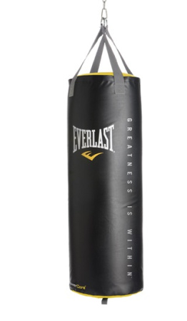 Боксерский мешок Everlast Double-End Nevatear, 115 см, диаметр 33 см, 45 кг, чёрный в Краснодаре в магазине SportPanda Боксерский мешок Everlast Double-End Nevatear, 115 см, диаметр 33 см, 45 кг, чёрный – фото