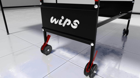 Теннисный стол WIPS Roller OUTDOOR Composite, всепогодный, складной в Краснодаре в магазине SportPanda Теннисный стол WIPS Roller OUTDOOR Composite, всепогодный, складной – фото