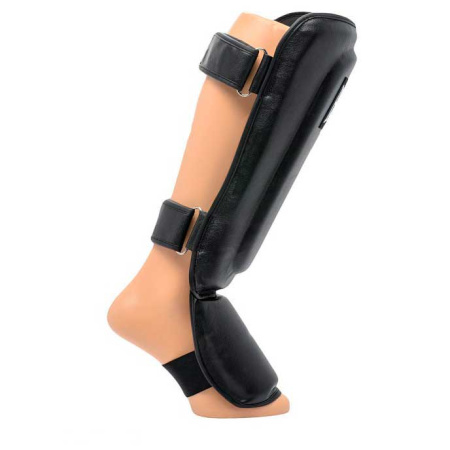 Защита голени и стопы Everlast Martial Arts Leather Shin-Instep,  S-M  Защита голени и стопы Everlast Martial Arts Leather Shin-Instep,  S-M