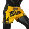 Шорты для тайского бокса Fairtex BS-1701, жёлтый в Краснодаре в магазине SportPanda Шорты для тайского бокса Fairtex BS-1701, жёлтый – фото
