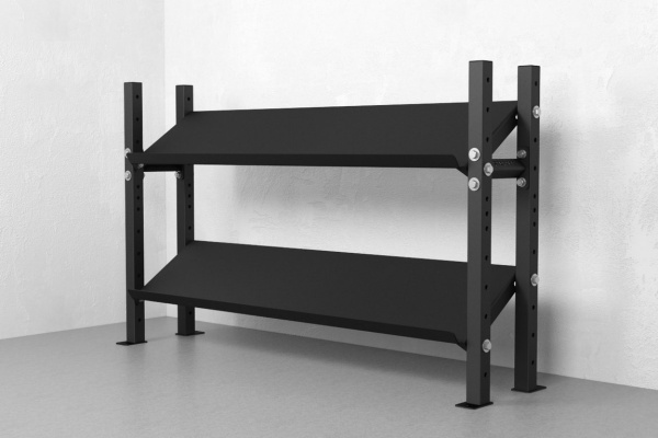 Стойка для гирь и гантелей STECTER, 1800х1160 мм в Краснодаре в магазине SportPanda Стойка для гирь и гантелей STECTER, 1800х1160 мм – фото