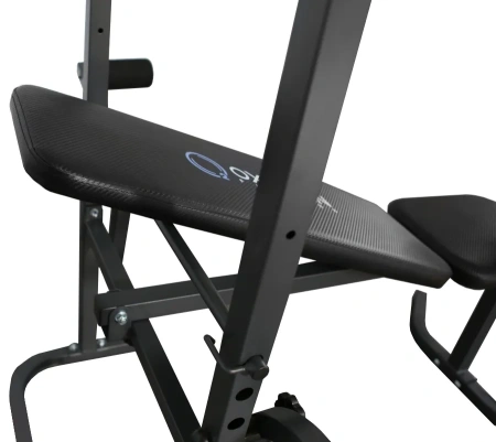 Скамья силовая OXYGEN FITNESS AKRON, домашняя, чёрный в Краснодаре в магазине SportPanda Скамья силовая OXYGEN FITNESS AKRON, домашняя, чёрный – фото