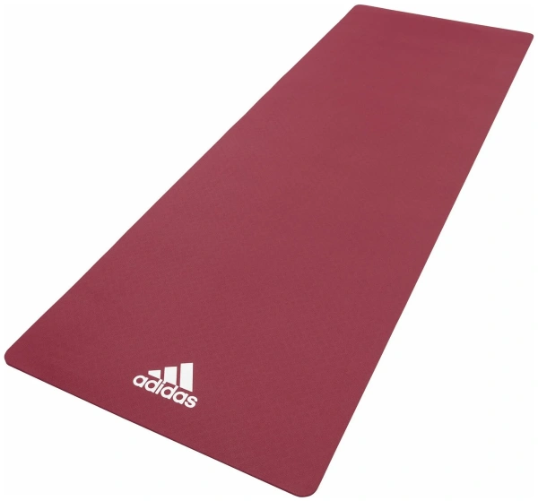 Коврик для йоги и фитнеса Adidas ADYG-10100MR, 8 мм, «загадочно-красный» в Краснодаре в магазине SportPanda Коврик для йоги и фитнеса Adidas ADYG-10100MR, 8 мм, «загадочно-красный» – фото