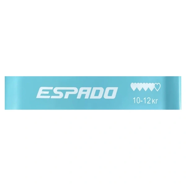 Силовая лента / ленточный эспандер ESPADO ES26101K, 10-12 кг, голубой – фото