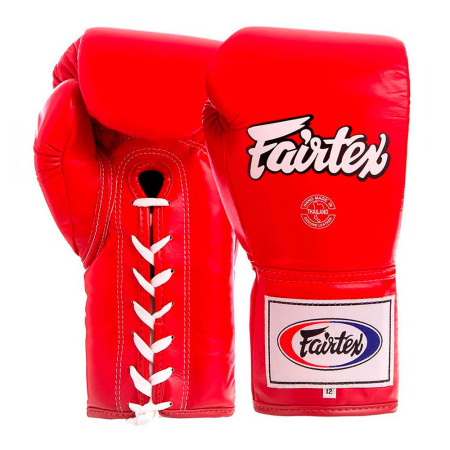 Боксерские перчатки Fairtex BGL6 PRO COMPETITION GLOVES, профессиональные, красный в Краснодаре в магазине SportPanda Боксерские перчатки Fairtex BGL6 PRO COMPETITION GLOVES, профессиональные, красный – фото