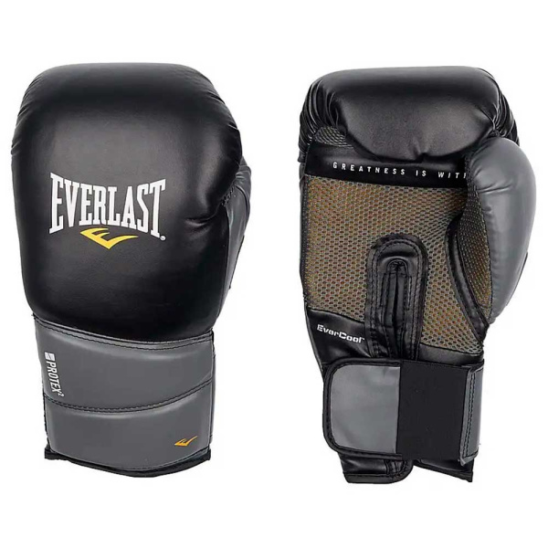 Боксерские перчатки Everlast Protex2 GEL PU, тренировочные в Краснодаре в магазине SportPanda Боксерские перчатки Everlast Protex2 GEL PU, тренировочные – фото