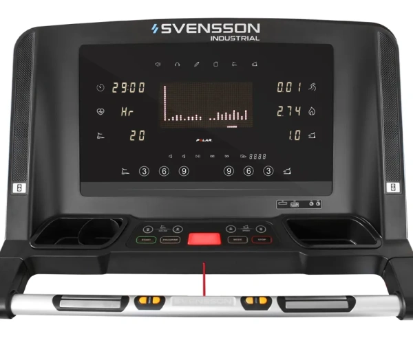 Беговая дорожка SVENSSON INDUSTRIAL ARMORTECH (GRAPHITE BLUE), электрическая, профессиональная в Краснодаре в магазине SportPanda Беговая дорожка SVENSSON INDUSTRIAL ARMORTECH (GRAPHITE BLUE), электрическая, профессиональная – фото
