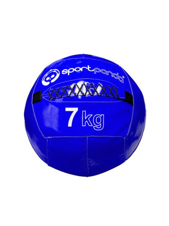 Медбол / медицинбол SportPanda, 7 кг, синий Медбол / медицинбол SportPanda, 7 кг, синий