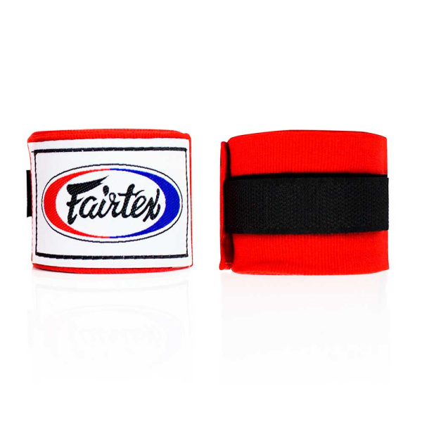 Боксерские бинты Fairtex HW-2, 4.5 метра, красный в Краснодаре в магазине SportPanda Боксерские бинты Fairtex HW-2, 4.5 метра, красный – фото
