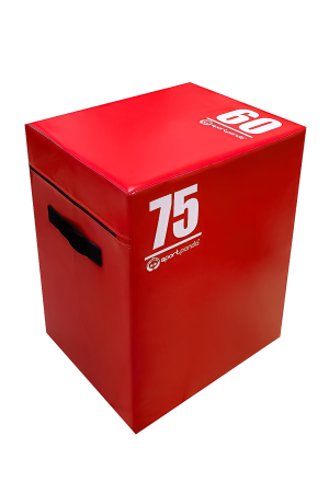 Плиобокс Sportpanda трехсторонний красный – фото