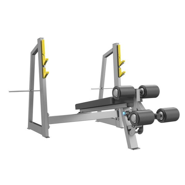 Скамья-стойка для жима под углом вниз Olympic Decline Bench A-3041 в Краснодаре в магазине SportPanda Скамья-стойка для жима под углом вниз Olympic Decline Bench A-3041 – фото