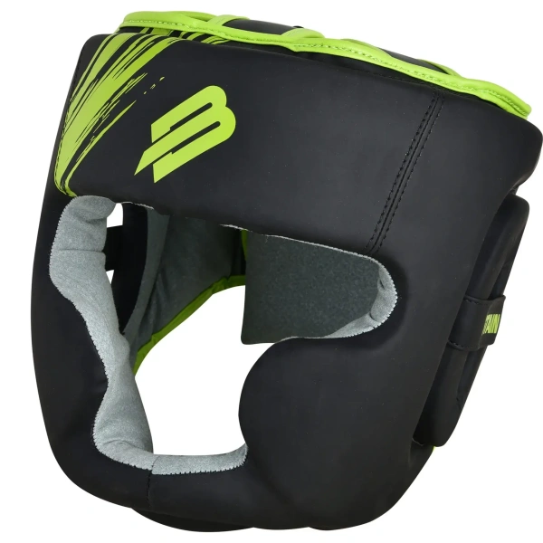 Шлем боксерский BoyBo Stain BH400, Flex, зелёный в Краснодаре в магазине SportPanda Шлем боксерский BoyBo Stain BH400, Flex, зелёный – фото
