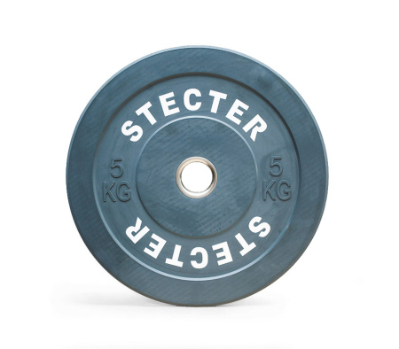 Диск тренировочный STECTER, 5 кг, серый в Краснодаре в магазине SportPanda Диск тренировочный STECTER, 5 кг, серый – фото