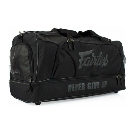 Сумка спортивная Fairtex BAG-2, чёрный в Краснодаре в магазине SportPanda Сумка спортивная Fairtex BAG-2, чёрный – фото