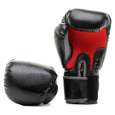 Перчатки для ММА Everlast Pro Style Muay Thai, тренировочные, чёрный в Краснодаре в магазине SportPanda Перчатки для ММА Everlast Pro Style Muay Thai, тренировочные, чёрный – фото