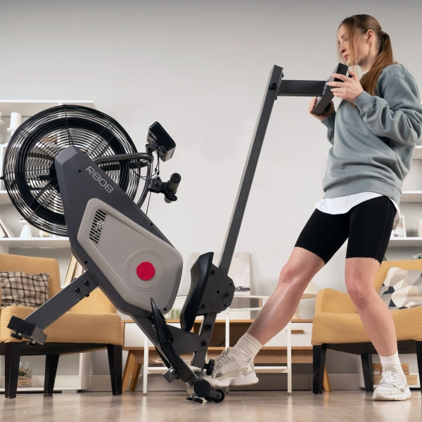 Гребной тренажер CARBON FITNESS R808, магнитный, домашний в Краснодаре в магазине SportPanda Гребной тренажер CARBON FITNESS R808, магнитный, домашний – фото