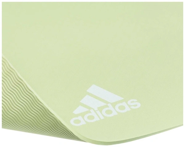 Коврик для йоги и фитнеса Adidas ADYG-10100GN, 8 мм, зелёный в Краснодаре в магазине SportPanda Коврик для йоги и фитнеса Adidas ADYG-10100GN, 8 мм, зелёный – фото