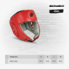 Шлем боксерский BoyBo BH500, для соревнований, красный в Краснодаре в магазине SportPanda Шлем боксерский BoyBo BH500, для соревнований, красный – фото
