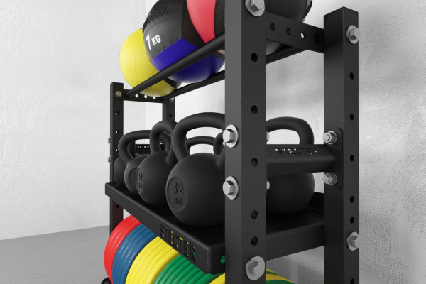 Стеллаж для инвентаря STECTER, 1100х1160 мм в Краснодаре в магазине SportPanda Стеллаж для инвентаря STECTER, 1100х1160 мм – фото