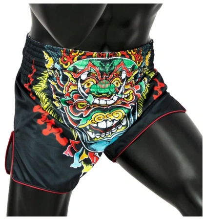 Шорты для тайского бокса и кикбосинга Fairtex BS1912 Kabuki, чёрный в Краснодаре в магазине SportPanda Шорты для тайского бокса и кикбосинга Fairtex BS1912 Kabuki, чёрный – фото