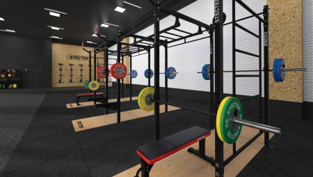 Функциональная рама STECTER 6900х1800, H=2810 мм в Краснодаре в магазине SportPanda Функциональная рама STECTER 6900х1800, H=2810 мм – фото
