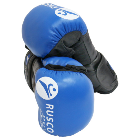 Перчатки для рукопашного боя Rusco Sport, синий – фото