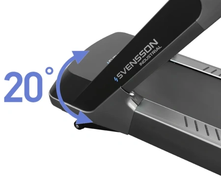Беговая дорожка SVENSSON INDUSTRIAL ARMORTECH (GRAPHITE BLUE), электрическая, профессиональная – фото